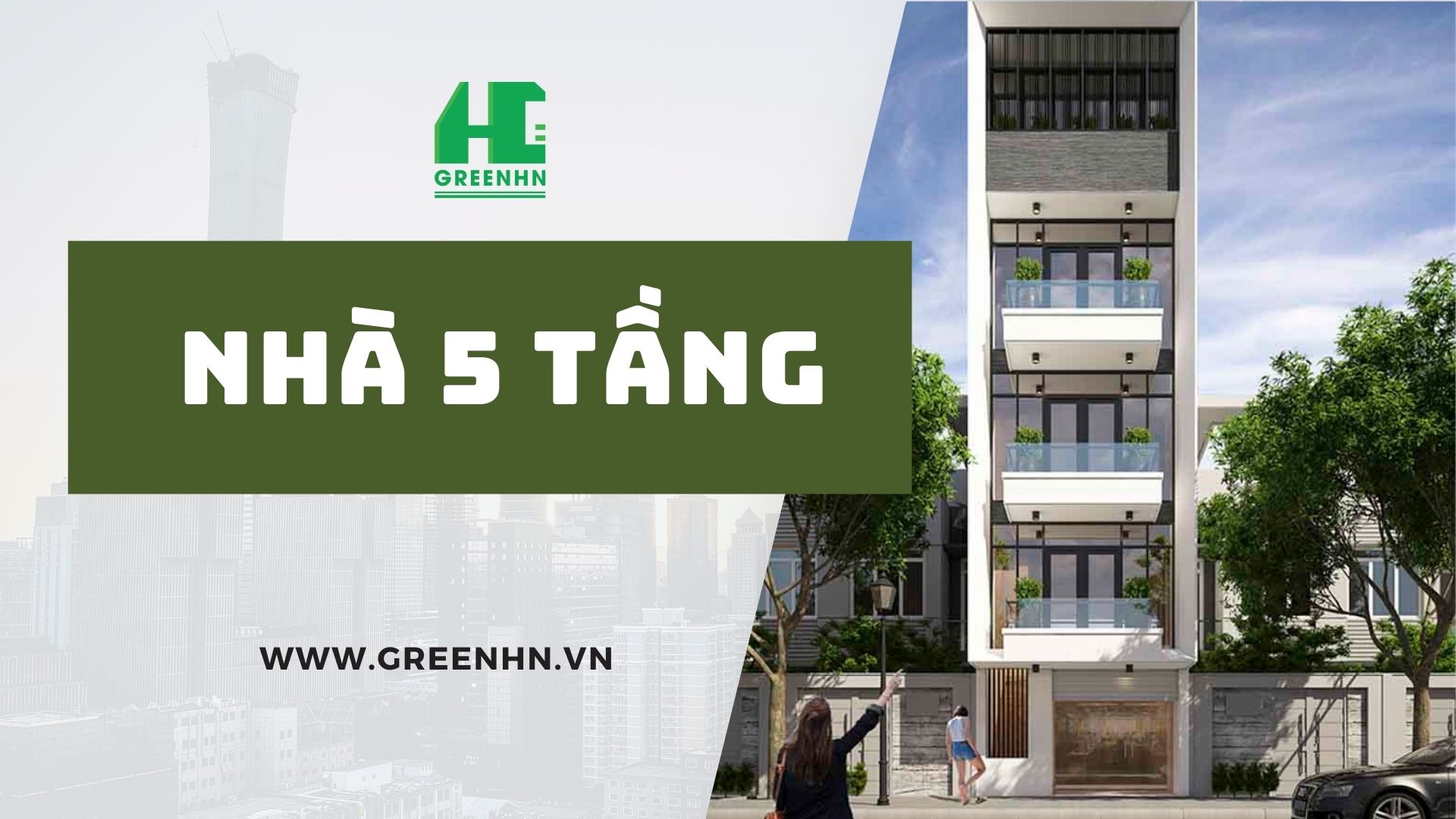 Chi phí xây nhà 5 tầng