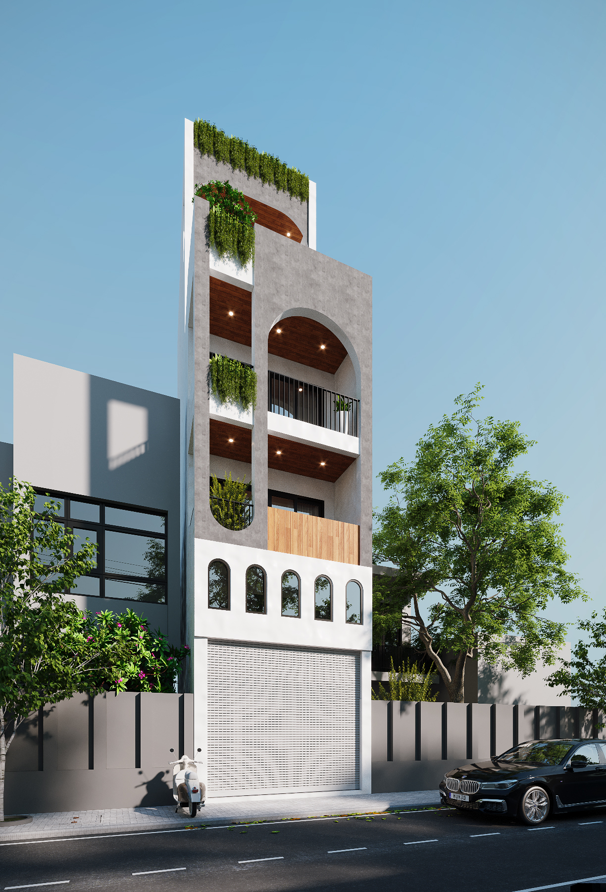 Nhà ống 5 tầng