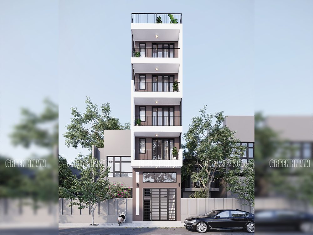 Nhà 5 tầng vừa ở vừa kinh doanh