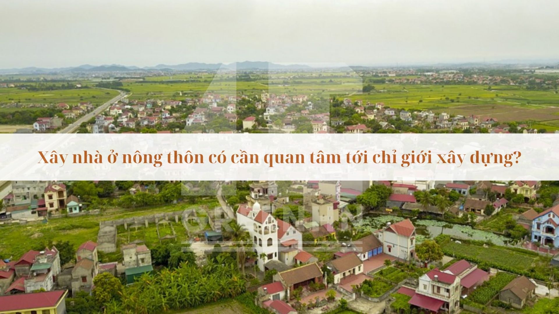 Cách xác định chỉ giới xây dựng