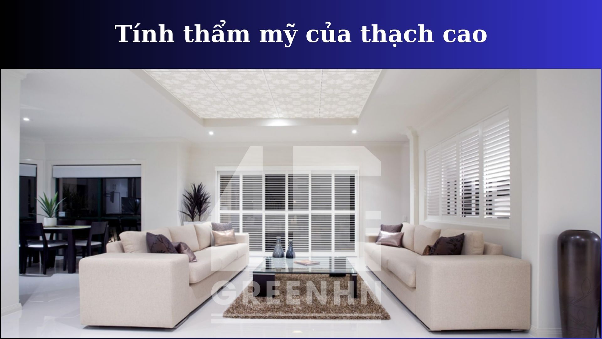 Tính vật liệu thi công thạch cao
