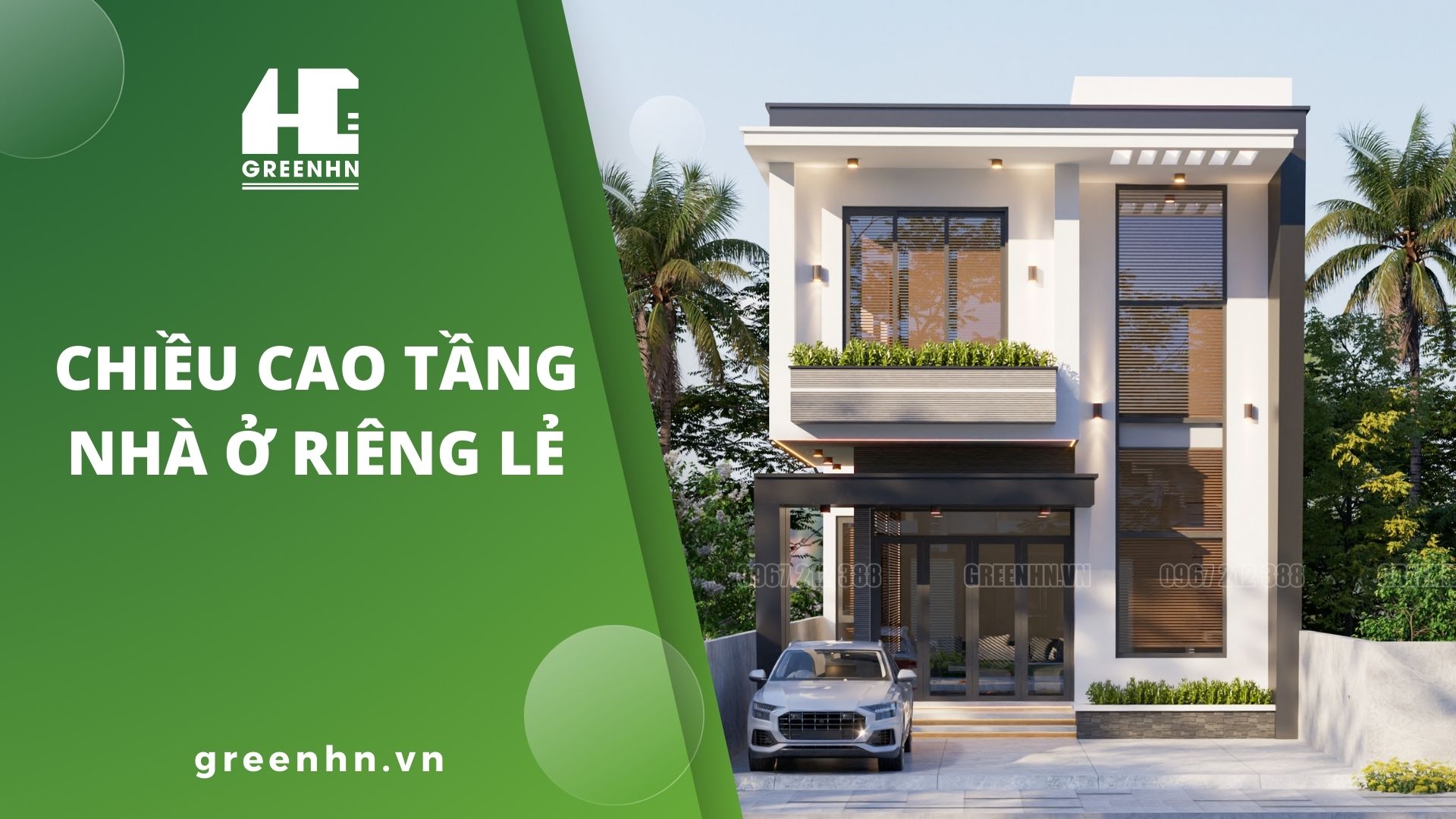 Quy định về chiều cao tầng nhà ở riêng lẻ