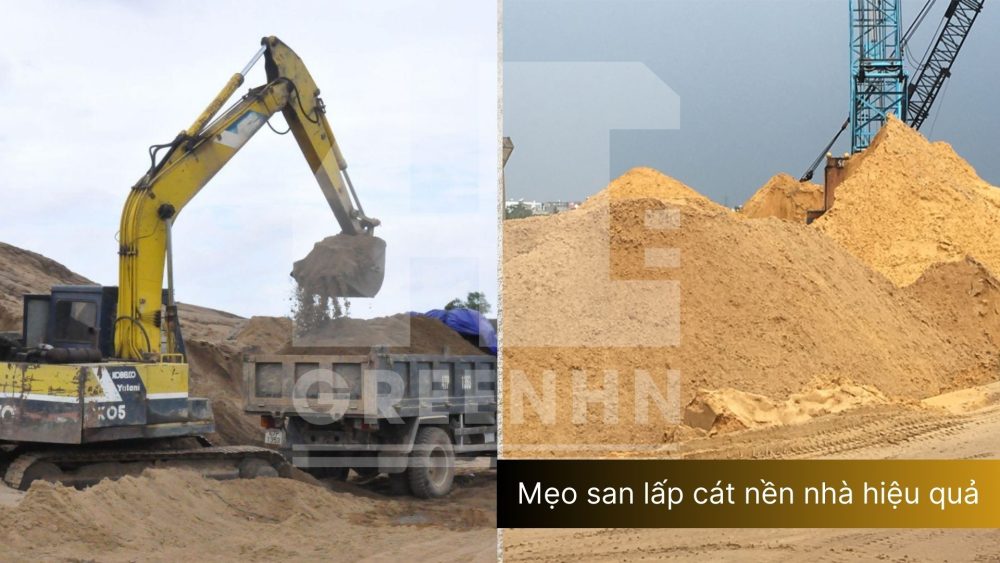San lấp nền hiệu quả