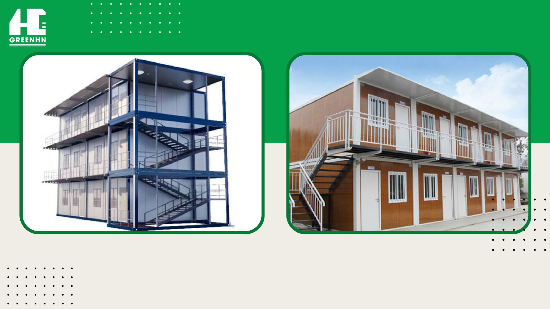 Nhà trọ khung thép tiền chế