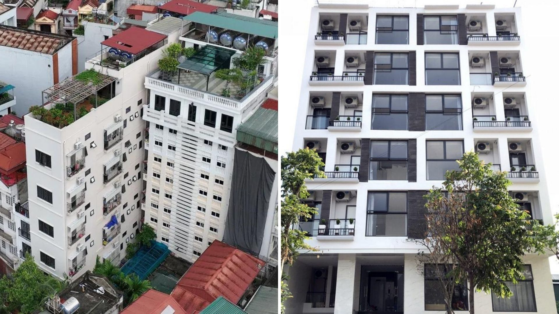 Thiết kế chung cư mini 6 tầng 1 tum 100m2