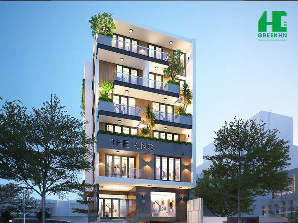 Thiết kế chung cư mini 200m2 phong cách hiện đại