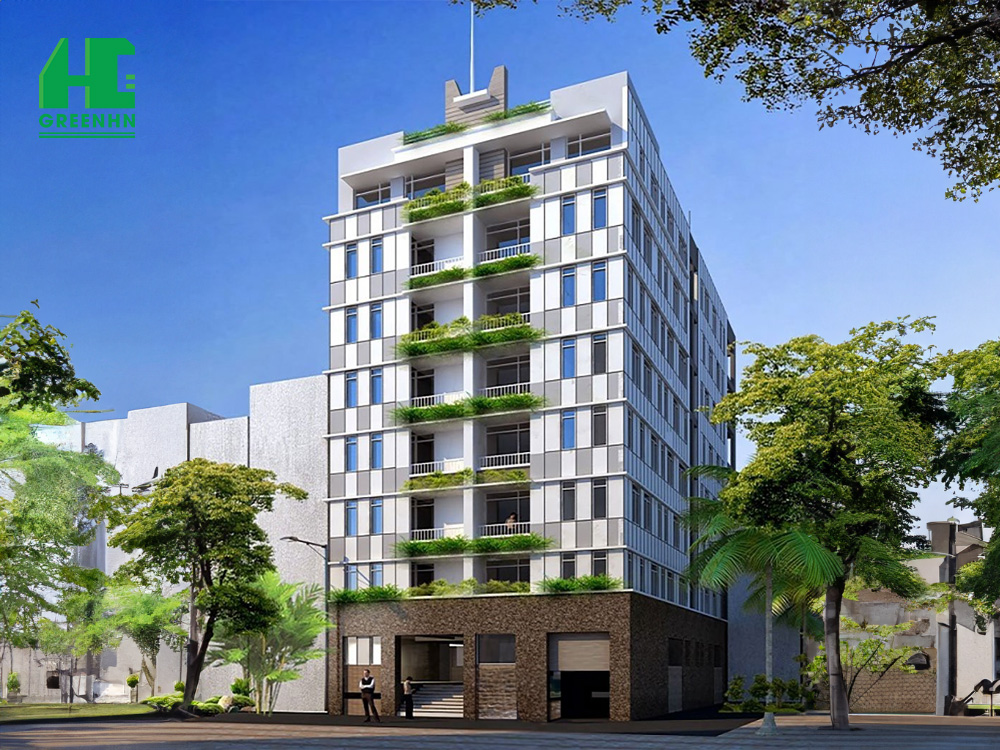 Thiết kế chung cư mini 10x20m