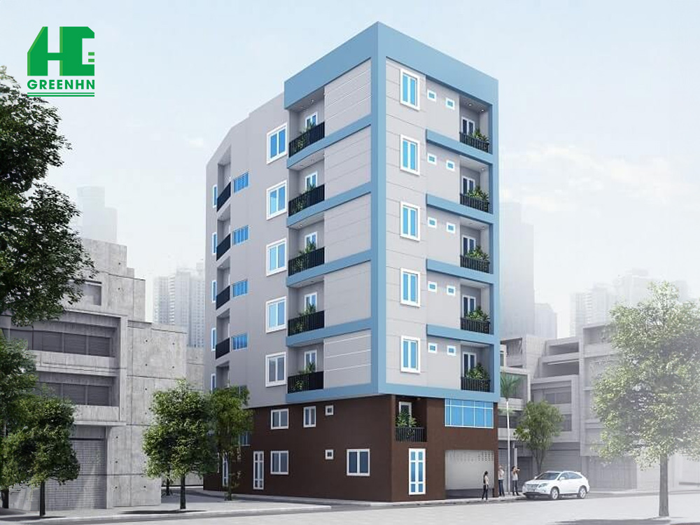 Mô hình chung cư mini xây để bán