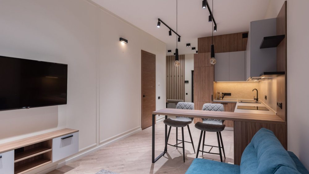 Thiết kế nội thất căn hộ chung cư 50m2 theo phong cách trẻ trung