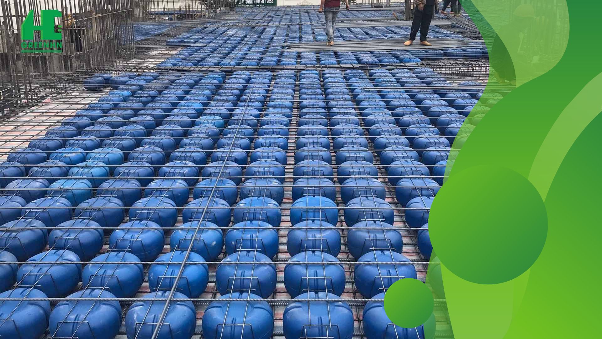Sàn Cobiax thích hợp cho các công trình lớn