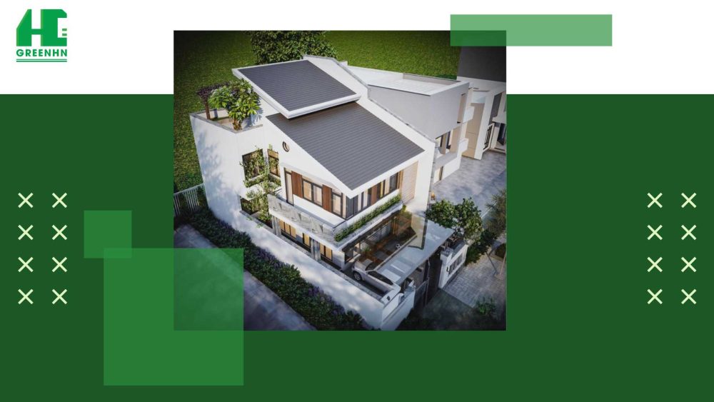 Thiết kế nhà trên đất hình thang