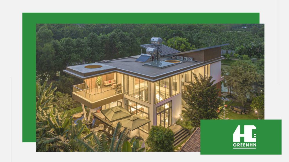 Thiết kế biệt thự trên đất hình thang