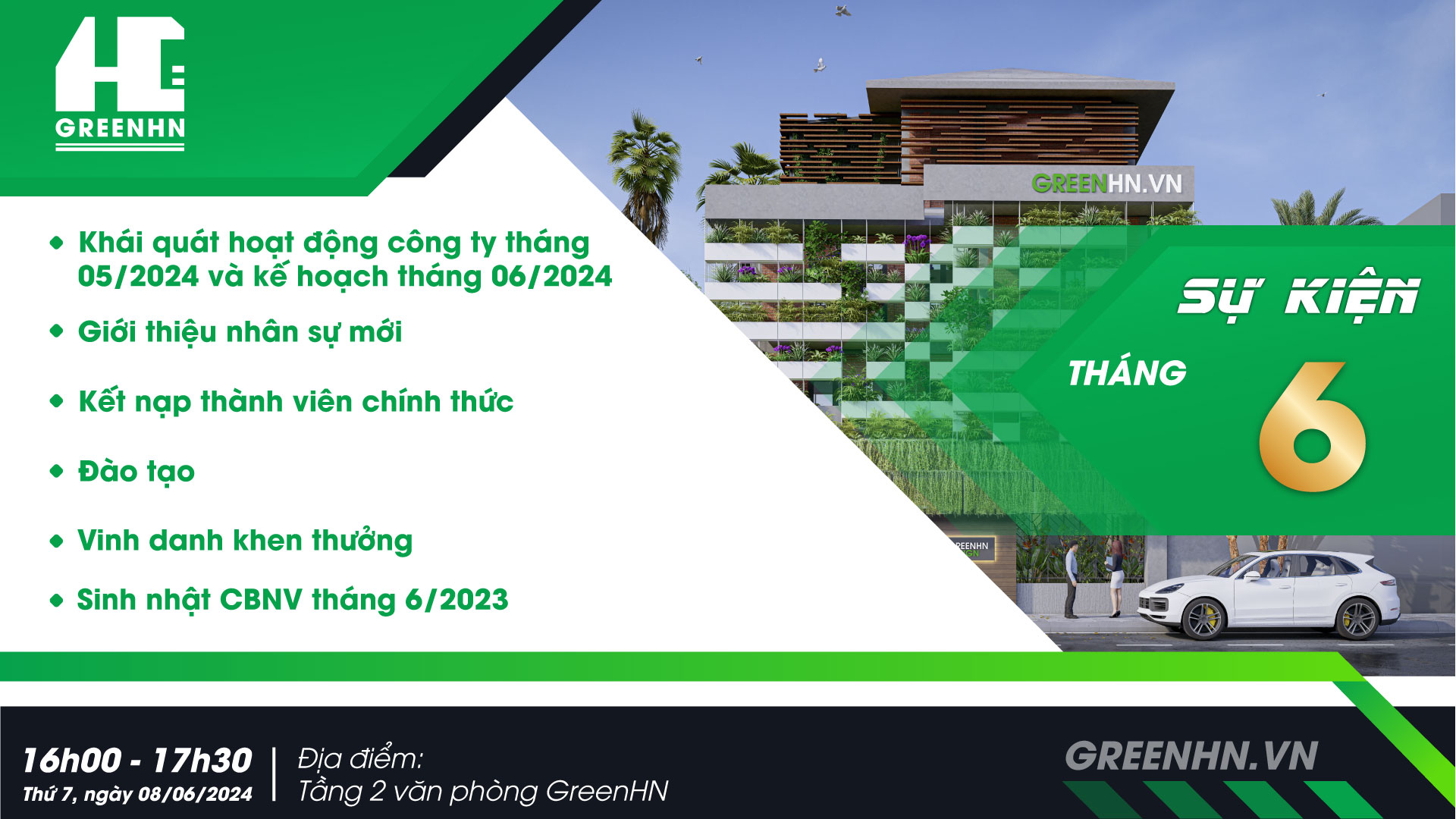 Sự kiện định kỳ tháng 6 - Lãnh nhận trách nhiệm