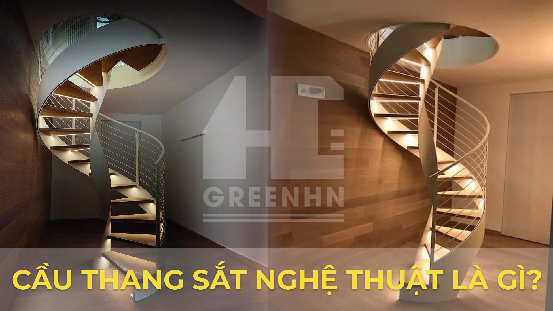 Cầu thang sắt nghệ thuật là gì?