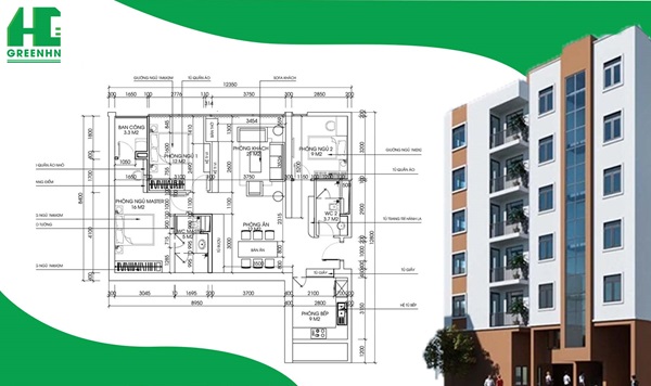 Bí quyết thiết kế chung cư mini, nhà trọ cho thuê cực hút khách