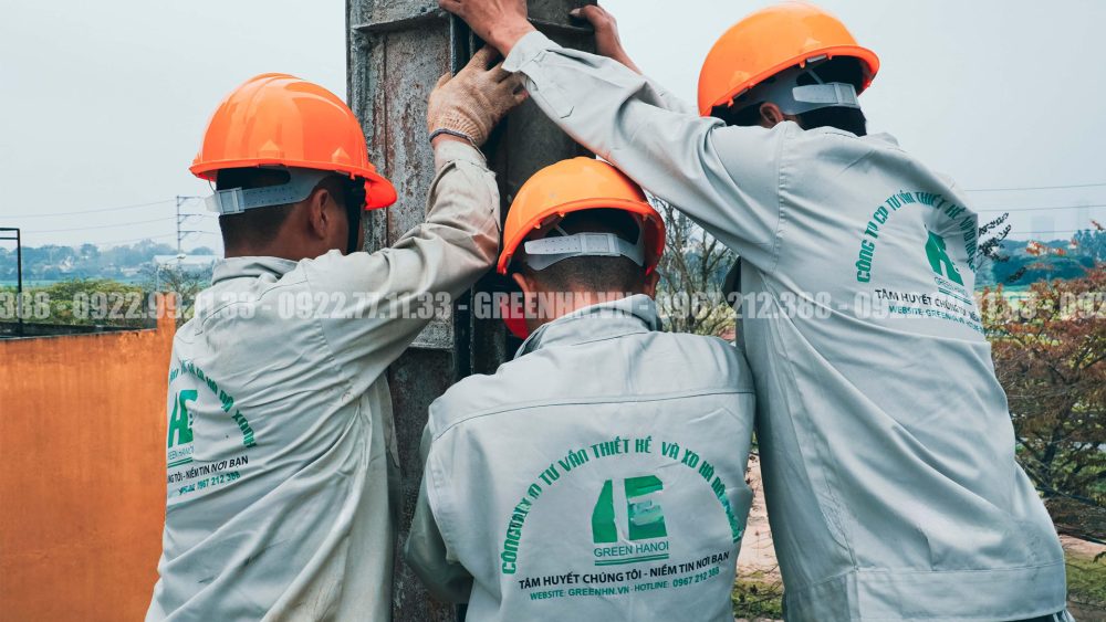 ảnh thi công GreenHN - 5