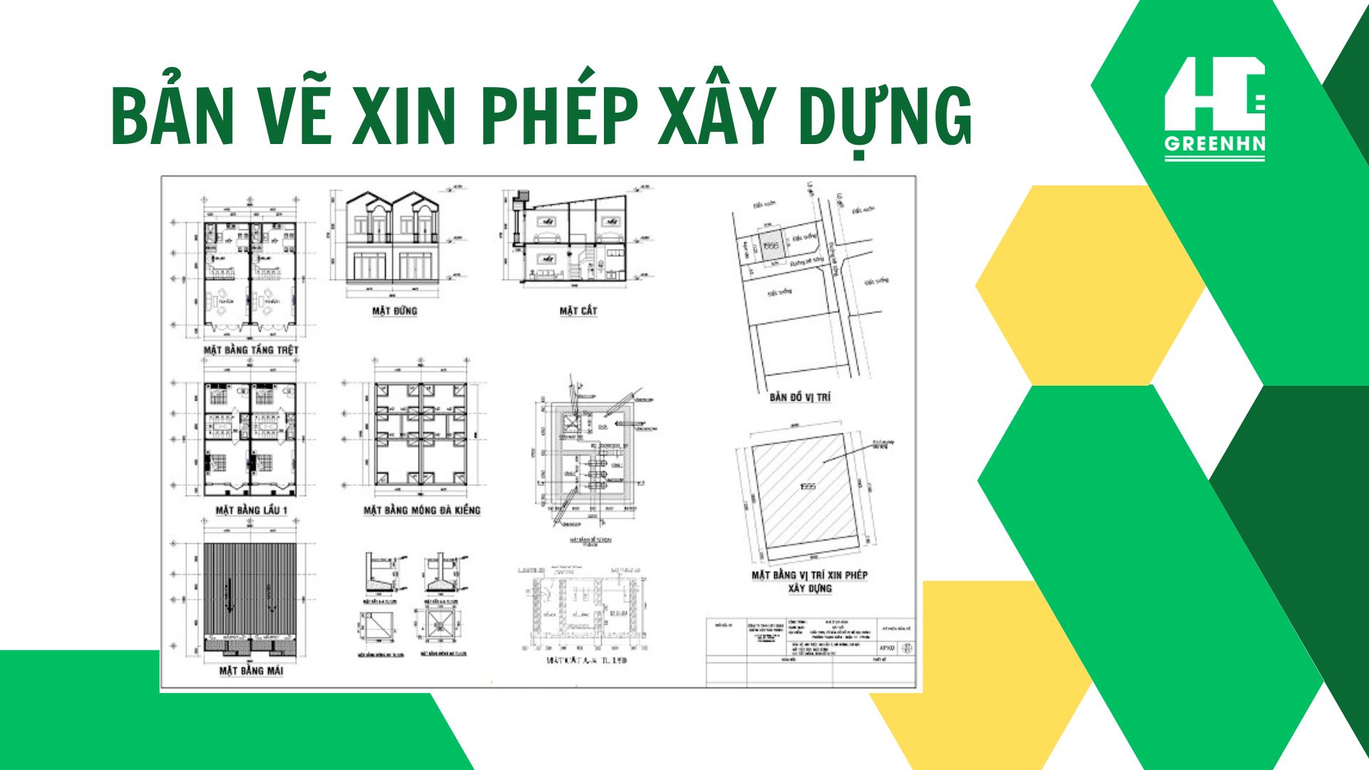 Bản vẽ xin phép xây dựng là gì?