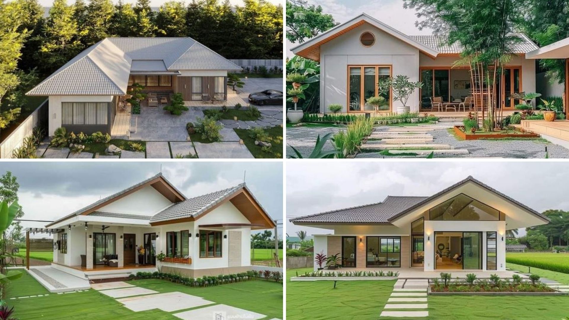 Mẫu nhà vườn hiện đại giá xây dựng từ 800 triệu