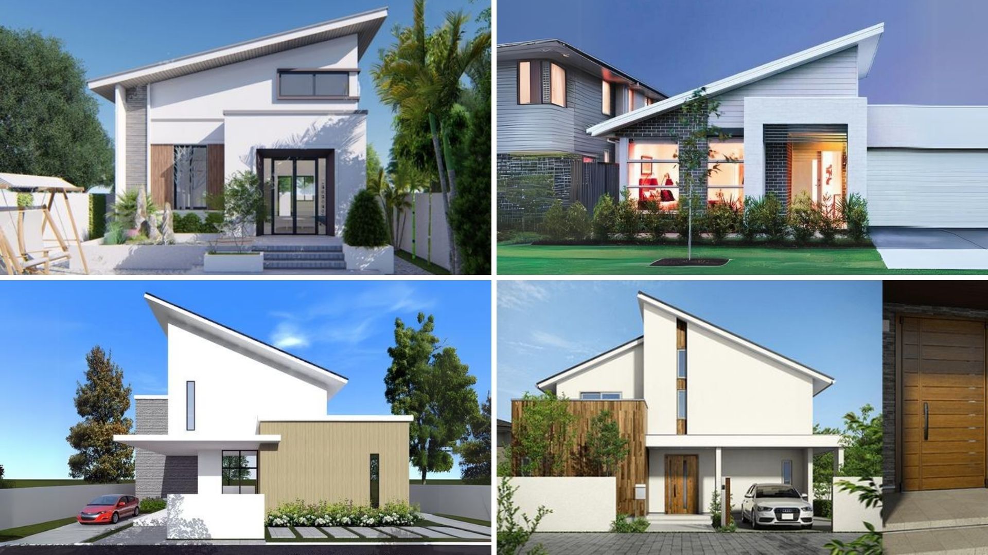 Nhà cấp 4 mái lệch