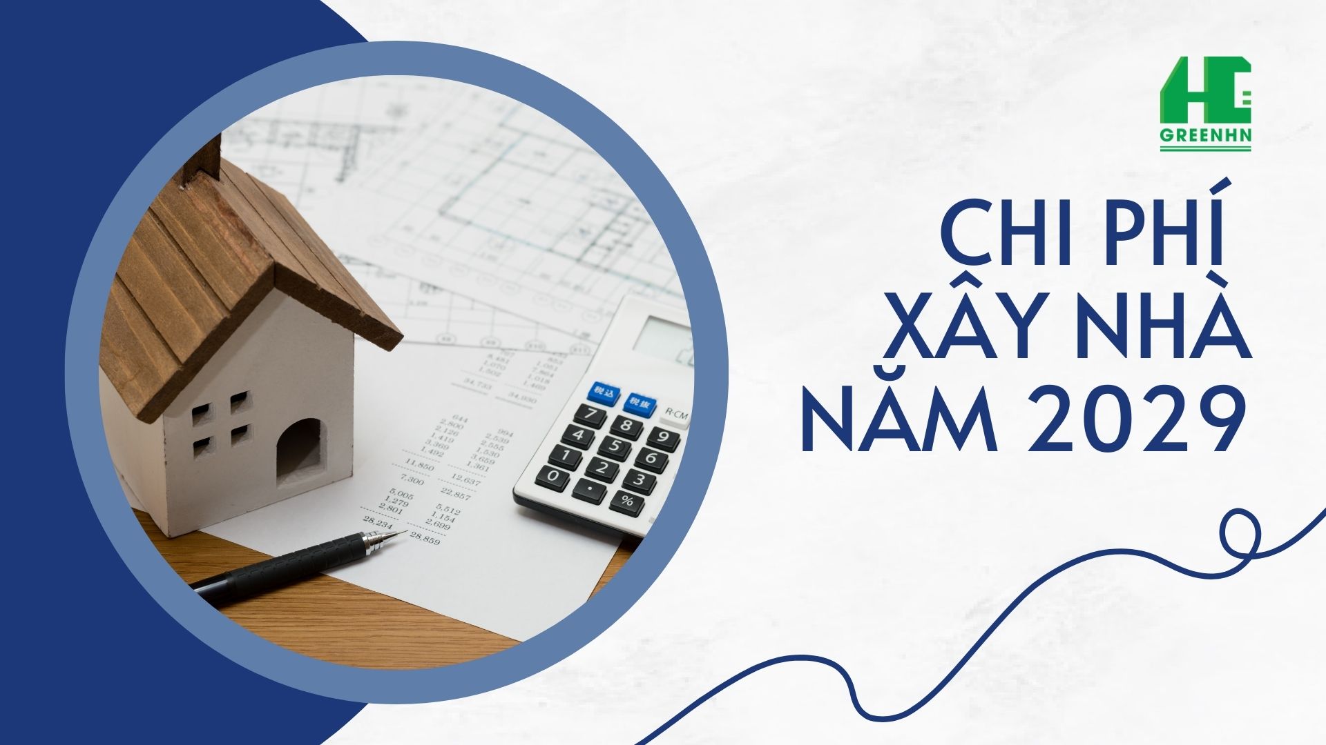 Chi phí xây nhà năm 2029