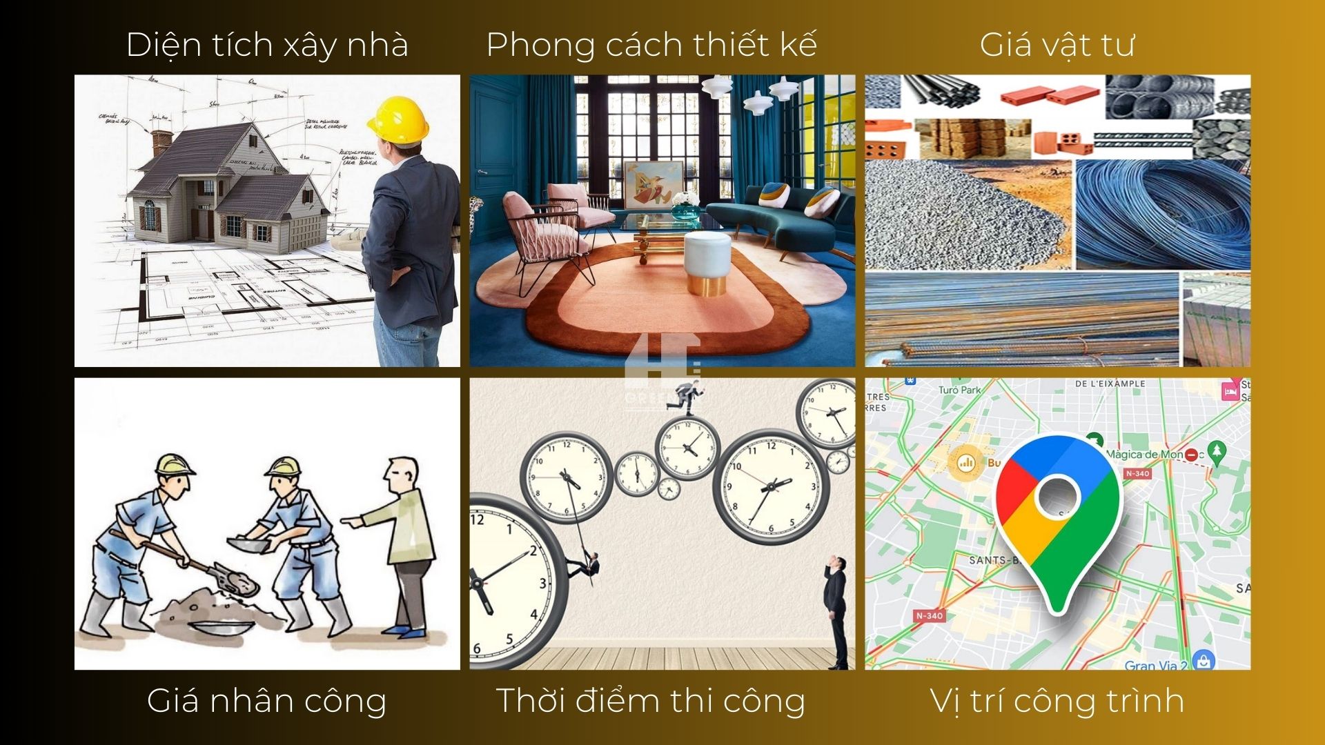 Yếu tố ảnh hưởng chi phí xây nhà năm 2026