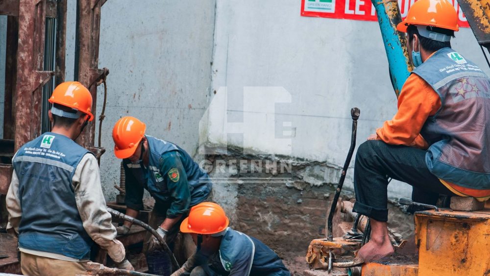 thi công cọc