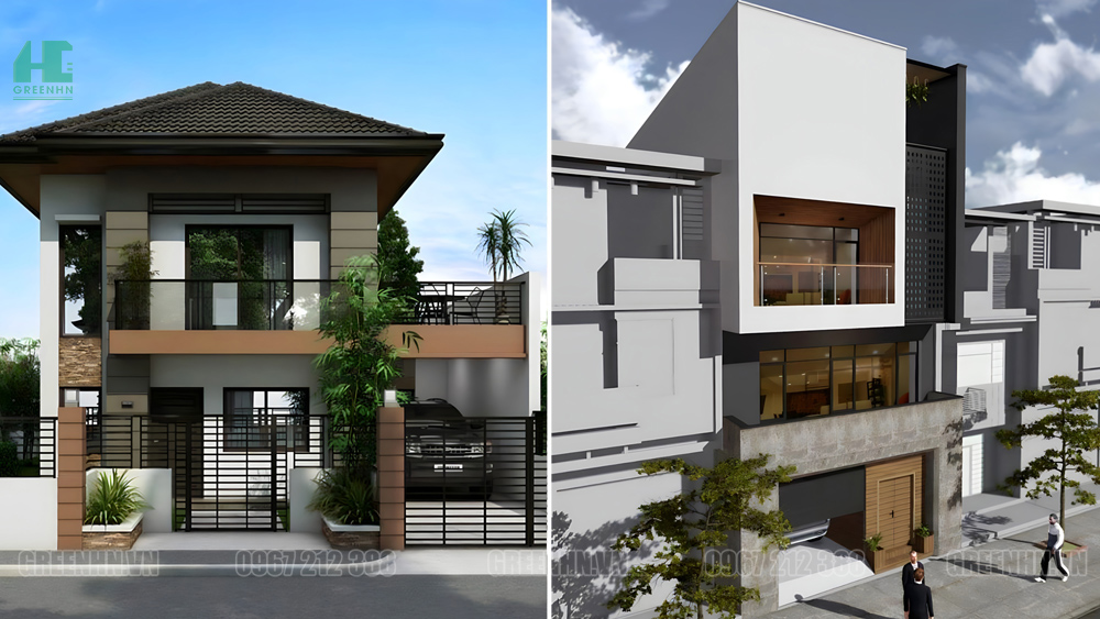 Nhà tầng hầm nổi để xe