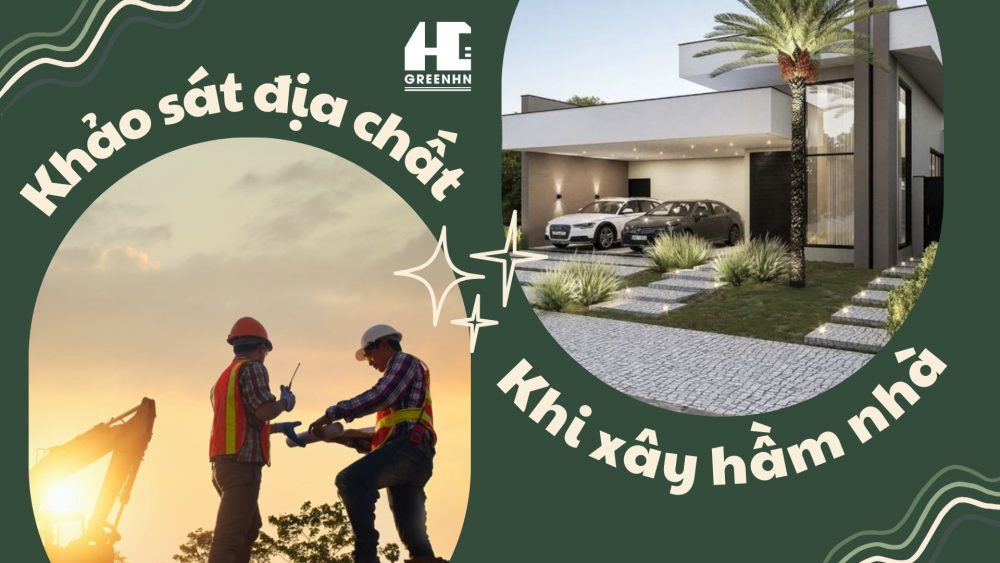 Khảo sát địa chất khi xây nhà có tầng hầm nổi
