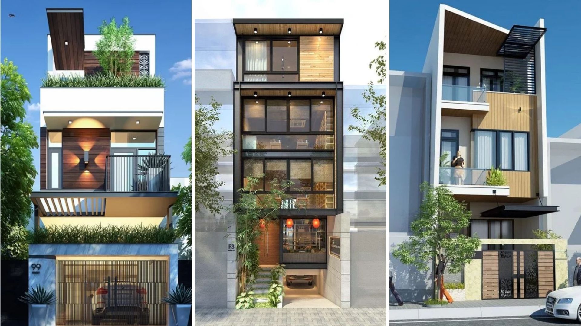 Nhà tầng hầm hiện đại cho thuê kinh doanh