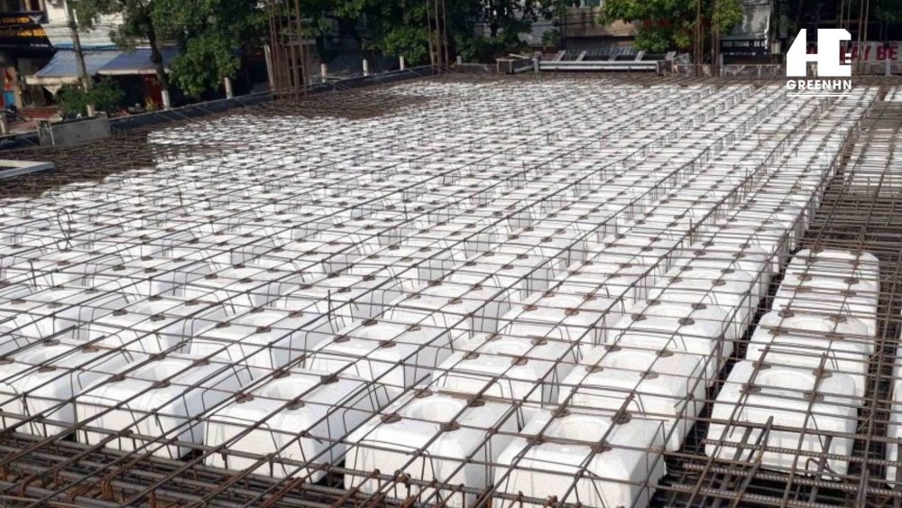 Công nghệ sàn phẳng lõi xốp