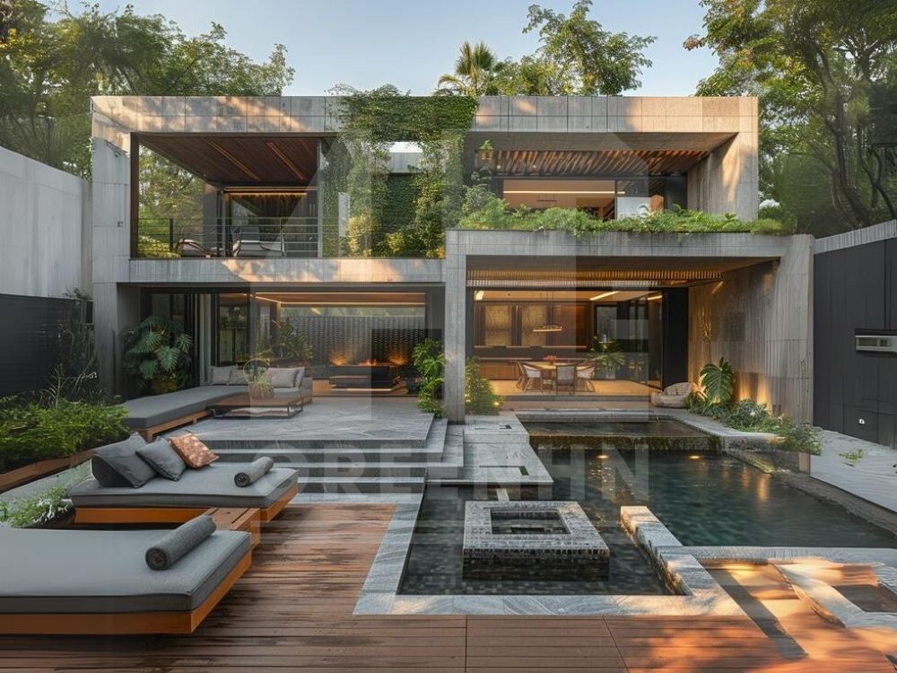 Sở hữu một biệt thự có hồ bơi là biểu tượng của sự giàu có và phong cách sống đẳng cấp
