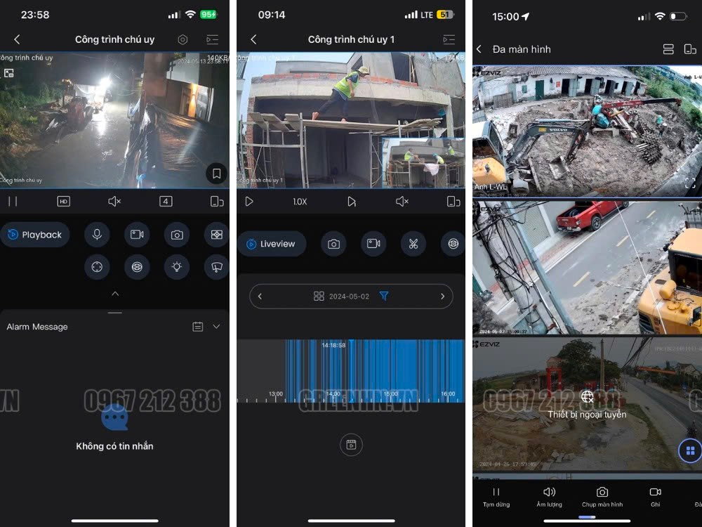 Hệ thống camera giám sát của GreenHN