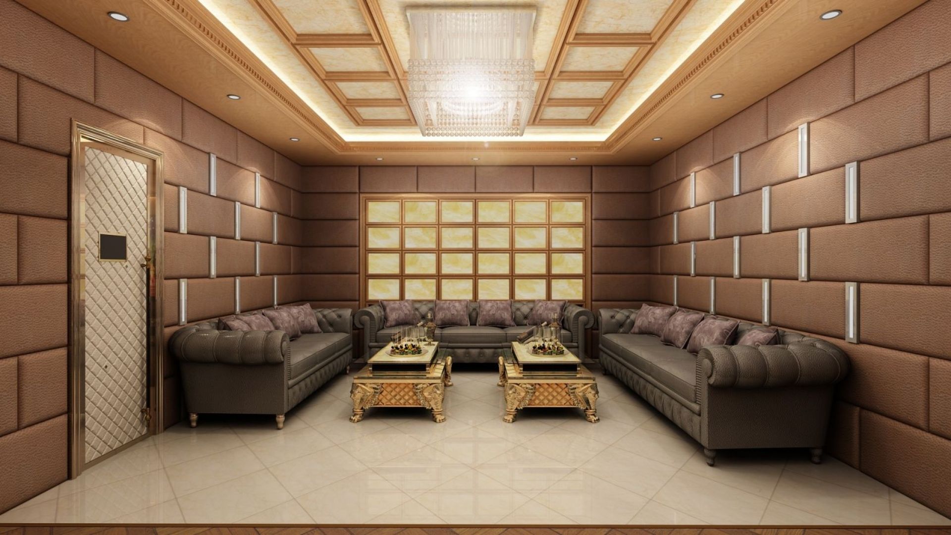 Nội thất, trang trí phòng karaoke gia đình