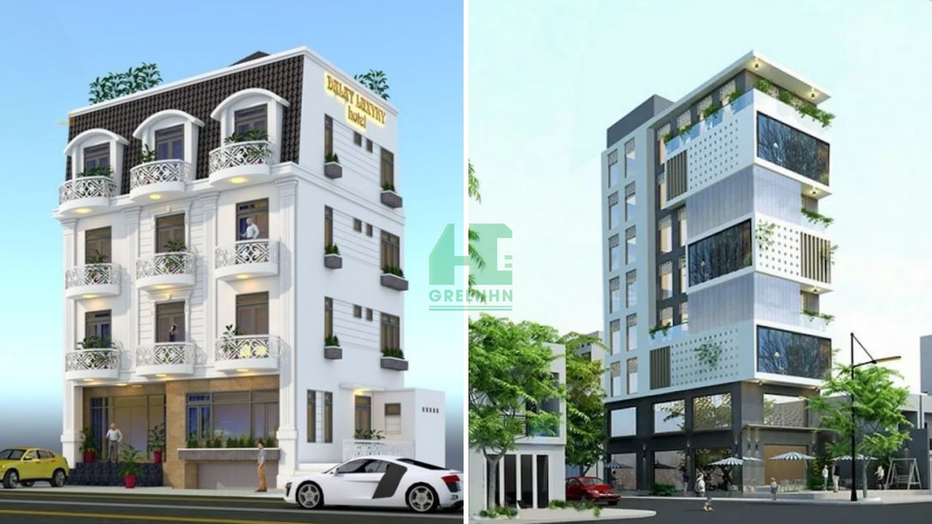 Nhà nghỉ phong cách kiến trúc truyền thống kết hợp hiện đại