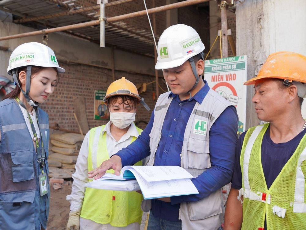 GreenHN giám sát xây dựng công trình 6