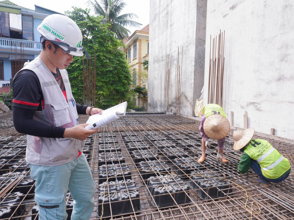 GreenHN giám sát xây dựng công trình 3