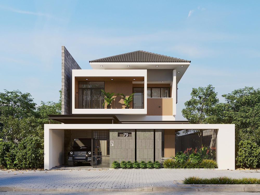 Biệt thự 2 tầng giá 2 tỷ
