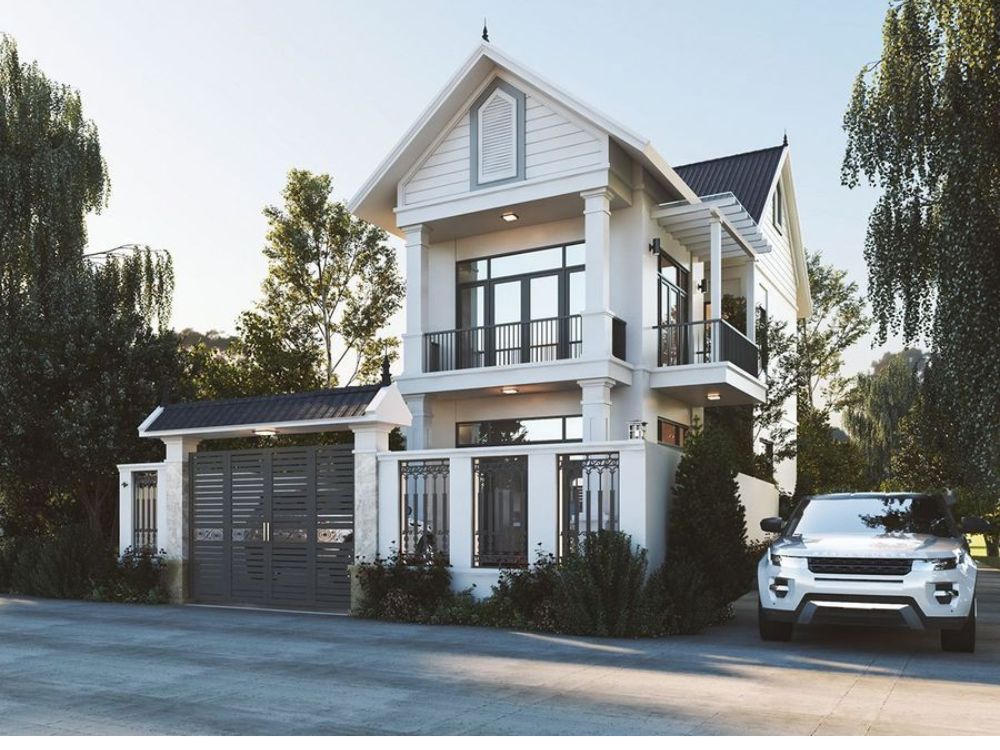 Nhà đẹp giá 2 tỷ mái Thái