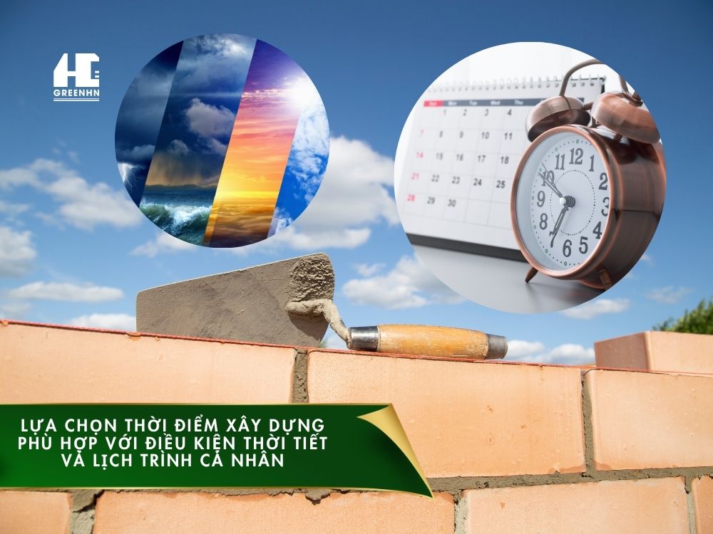 Lựa chọn thời điểm thi công biệt thự 2 tỷ phù hợp