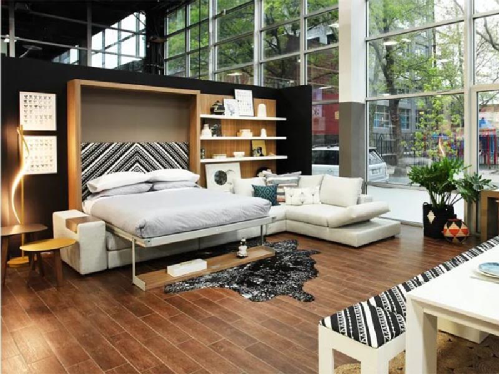 Sử dụng nội thất đa năng, có thể gấp gọn hoặc di chuyển để tối ưu hóa không gian.
