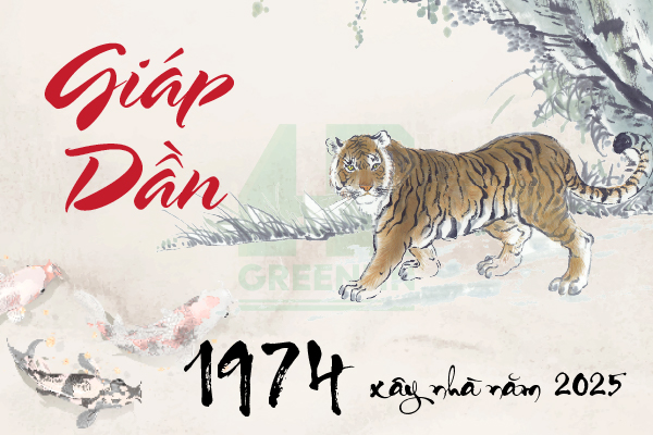 Tuổi Giáp Dần 1974 xây nhà năm 2025 tốt hay xấu
