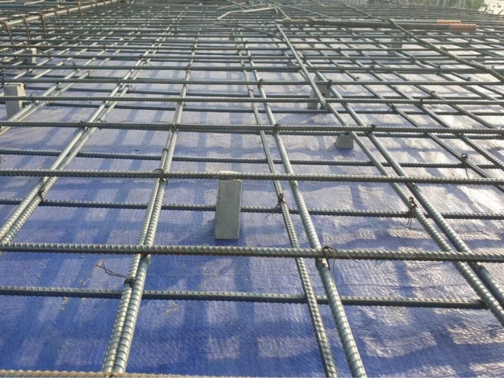 Bố trí thép chịu lực chính sàn nấm
