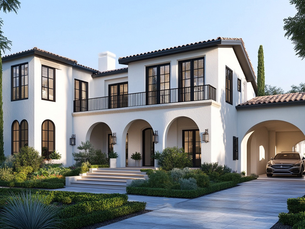 Biệt thự nhà vườn 1000m2 phong cách địa trung hải với thiết kế thanh lịch và bình yên