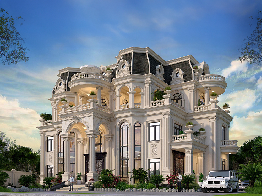biet thu nha vuon 2000m2 tan co dien nguy nga