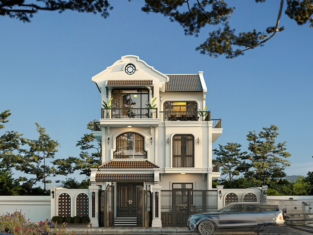 Không gian biệt thự 300m2 mang lại cảm giác thoải mái và thanh bình