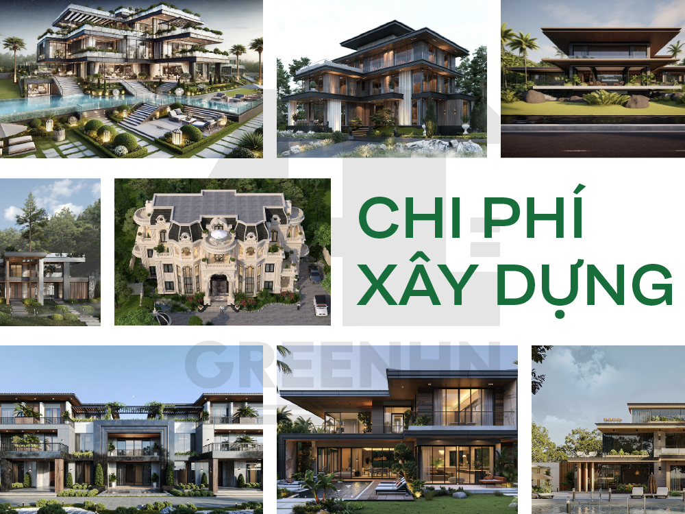 chi phi xay dung biet thu nha vuon