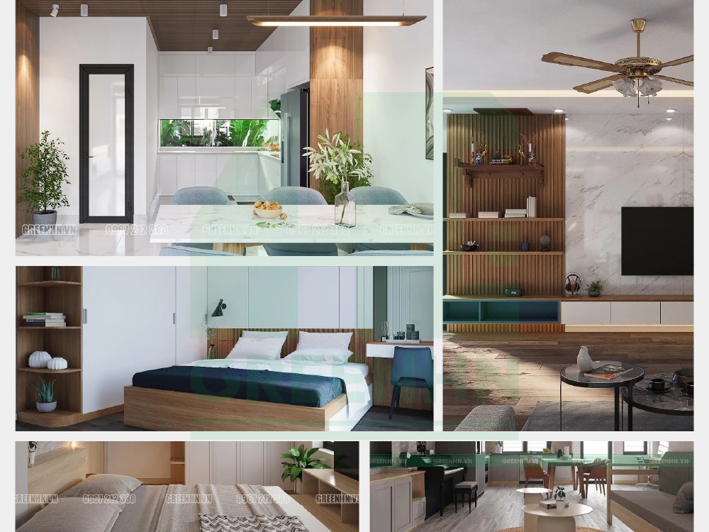 Chi phí nội thất nhà 2 tầng 100m2 tùy theo ngân sách và nhu cầu của gia đình