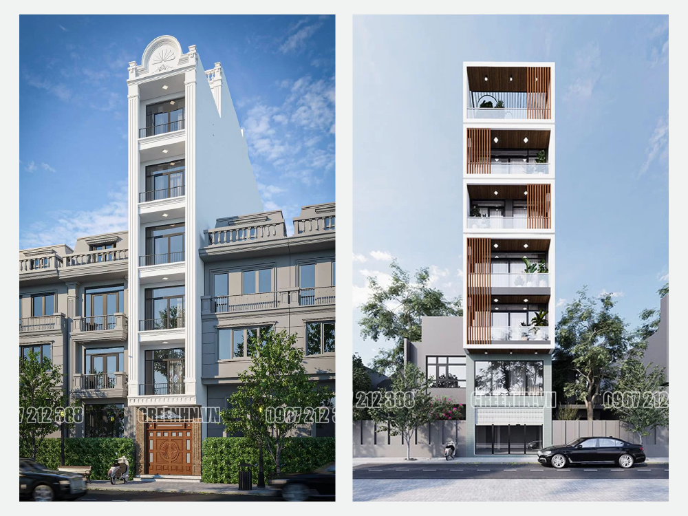 Xây nhà 7 tầng 60m2 hết bao nhiêu tiền