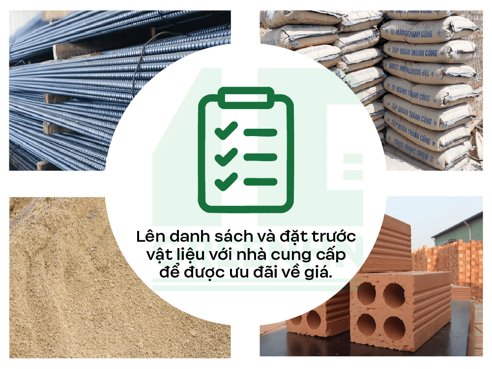 Mua sắm vật liệu có kế hoạch