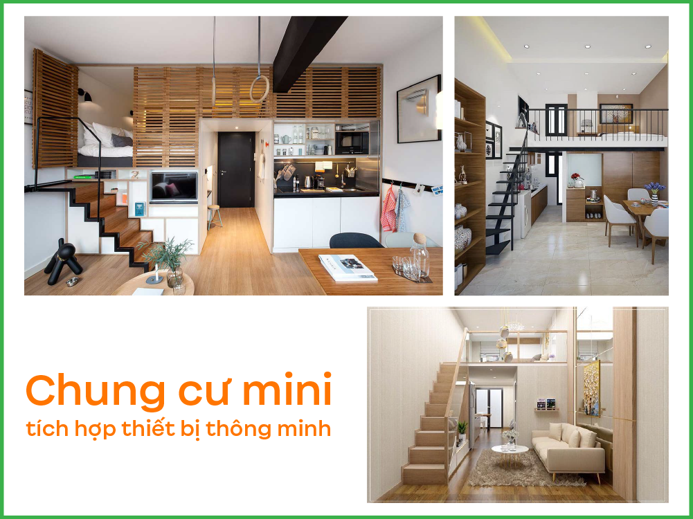 Tích hợp thiết bị thông minh trong chung cư mini